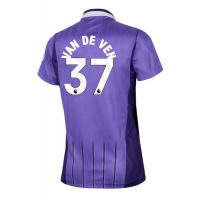 Camisa de Futebol Tottenham Hotspur Micky van de Ven #37 Equipamento Alternativo Mulheres 2026-27 Manga Curta